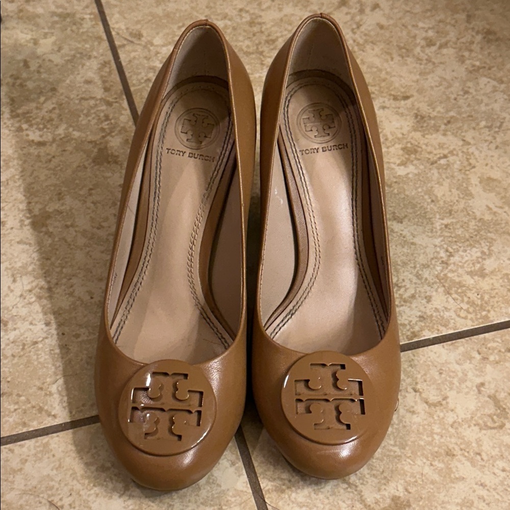 Tory Burch Tan Heels